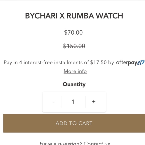 BYCHARIxRUMBA Watch - Picture 4 of 5